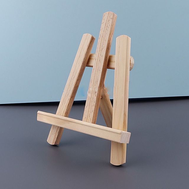 Mini Wood Artist Tripod Painting Easel For Photo Painting Postcard